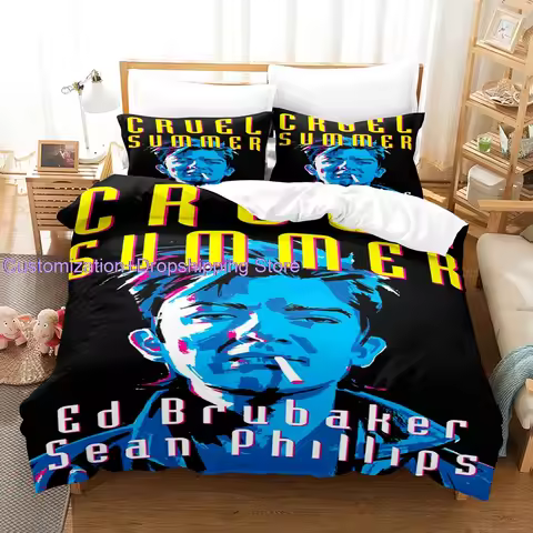 Cruel Summer Music themed fans love it Bedding Set Single Twin Full Queen King Size Bed Set Kids Bed