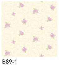 wallpaper dinding / wallpaper roll motif floral - b89-1