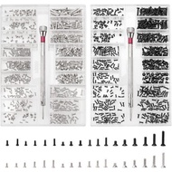 AN Micro Screw Set Black White Cream Screwdriver and Case for Repairing Eyeglasses Laptop Phone 8001