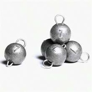 10Pcs Fishing Cheburashka Lead Sinker Fishing Accessories Jig Head Lead Bullet Weights Soft Lure Gro