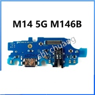 For Samsung Galaxy M14 5G M146B USB Charging Connector Board Charger Dock Port Microphone Type C Tai