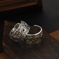 Ancient Chinese Coin Ring Chinese Five Emporors Coins Feng Shui Coin Ancient LuckRing Fortune Adjust