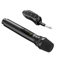 LEKATO Wireless Microphone Rechargeable Cordless Handheld Singing Microphone Karaoke Mic DJ Mic for Amplifier PA System,