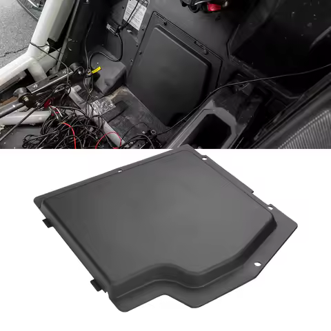 Black Plastic Battery Cover Kit For Can-am Maverick X3 Max R RR 4x4 XMR XDS XRC XRS DS RS Turbo DPS 
