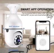 CCTV E27 Wireless Smart Camera CCTV Lampu 360' Wireless IP Camera IFN