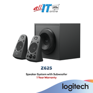 Logitech Z625 Speaker System with Subwoofer and Optical Input (Black)