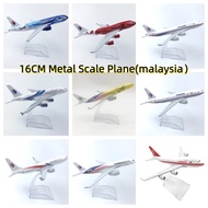 FW 16cm Model Airplanes Malaysia Airlines B777 /A380/B747/A350/A330/B737 Metal 1/400 Scale Planes To