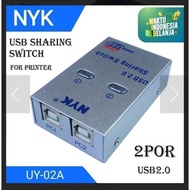 USB Sharing Switch 2Port USB Auto Data Switch Printer 2 ports