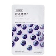 THE FACE SHOP Real Nature Blueberry Face Mask Set (10 masks)