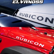 CUTTNG Stickers Car Hood Cover Stickers For Jeep Wrangler Unlimited JK JL CJ RUBICON 4X4 392 DIY