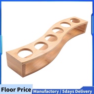 Shot Glass Holder Set-1Oz/30Ml Shot Glass Set Bamboo Shot Glass Holder, 6Pcs Shot Glass Set, Perfect