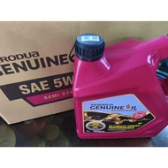 Perodua Engine Oil Semi Synthetic 5W30 Engine Oil (4L) Myvi Alza Bezza Aruz Avanza (Free Milage Stic
