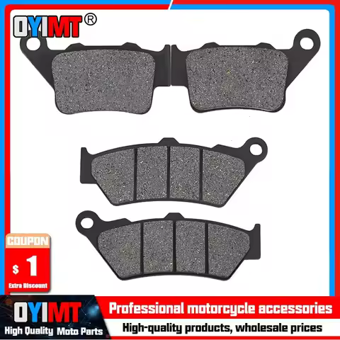 Front & Rear Brake Pads Kit for BMW F650GS F650 GS F 650 GS 2009-2016 G650GS F650CS F650ST F650 CS C