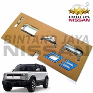 Icar 03 Emblem Icar03 Chery J6 Rear Logo Accessories Silver Chrome Blue