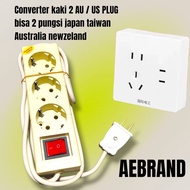 AEBRAND Japanese 2-Prong Electrical PLUG NEWZELAND Taiwan America Canada China Thailand Vietnam - TR