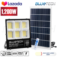 Bluetech USA ไฟโซล่าเซลล์ ไฟสปอร์ตไลท์ Solar Cell LED Floodlight Spotlight 60 / 80 / 100 / 200 / 300