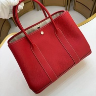 愛馬仕/Hermes Garden party36花園包 红色