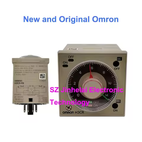 New and Original Omron H3CR-F8 H3CR-A8 H3CR-A8E TIME RELAY Solid state timer 100-240VAC 12-48VDC tim