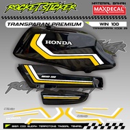 WIN Striping WIN Sticker Variation WIN UV TRANSPARENT CODE 29 PREMIUM MAXDECAL MATERIAL