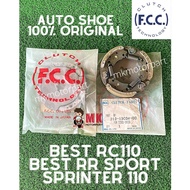[ JAPAN ] Suzuki RC110 / Best RR Sport / Sprinter O R I G I N A L FCC 🇯🇵 Clutch AUTO SHOE [ 21501-31