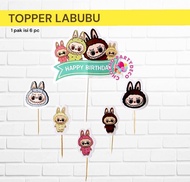 Topper LABUBU / Topper Kue Labubu