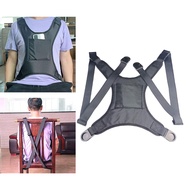 Moon Lovely Wheelchair Safety Belt Comfortable for Elderly Drop Resistant Chest Vest