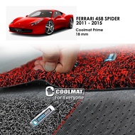 Premium COOLMAT FERRARI 458 SPIDER Car Carpet 2011-2015 PRIME