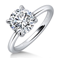 Super Flash Moissanite Wedding Ring Womens GRA Certificate 1-3ct Laboratory Diamond Rings Jewelry 18