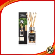 AREON Home Perfume【 BLACK 】Lux 85ml Reed Diffuser Aromatherapy Fragrance for House & Office Pewangi 