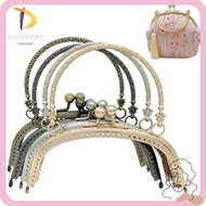 DIACHASG Purse Frame Kiss Clasp, Metal Vintage Purse Clasp Frame,  16.5CM Purse Frame Bag Making