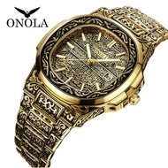 Onola New Fashion Men's Watch Men's Waterproof Steel Watch Watch