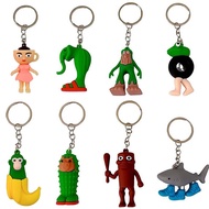 Mainan Anomali Brainrot Toy Tung Tung Sahur Tralalero Tralala Keychain Pendant Doll