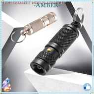 AMBER Emergency Keychain Light, Mini LED Light EDC Tool, Portable Aluminum Alloy  Light Emergency Us