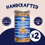 Aunty Esther's Salted Egg Fish Skin Crisps (230g) X2