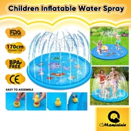 *MAMIAINIE* 170cm Splash Pool Sprinkle Children Inflatable Water Spray Game Pad PVC Garden Pool Beac