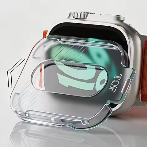 For Apple Watch Ultra 3 2 1 49mm Easy To Install Tempered Glass Screen Protectors Shatterproof Films
