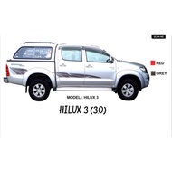 Body Sticker/Side Body Lining Toyota Hilux TRD SPORTIVO