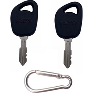 2PCS GY20680 140403 Replacement Key for JDR John Deere Craftsman Husqvarna Poulan Riding Mower Tract