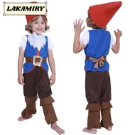 LAKAMIRY Seven Dwarfs Gnome Costume - Kids' Christmas Dress-Up Set