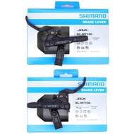 FGTRE SHIMANO จักรยานเสือภูเขา SLX BL M7100ซ้ายขวาคันเบรคดิสก์ M7100อะไหล่เบรก BL-M7100ที่จับดิสก์เบ