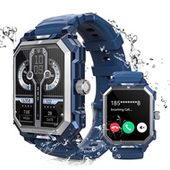 Njord Gear Military Smart Watch for Men (Answer/Dial Call) Tactical Rugged Outdoor IP69 Waterproof T