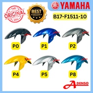 Y15 V2 YSUKU NEW 2019 Y150ZR FRONT FENDER (YAMAHA100%ORIGINAL) MUDGUARD DEPAN B17-F1511-10