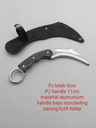 karambit tumpul untuk latihan silat