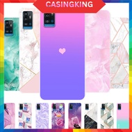 For ZTE Blade A71 Case 6.52 inch Love Heart Transparent Soft Silicone TPU Phone Case For ZTE Blade A