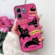 เคสสำหรับ Infinix Smat 9เคส X6531 50i ร้อนพิมพ์ลายผีเสื้อหรูหราเคสซิลิโคนแบบนิ่มสำหรับ Infinix 50i ร