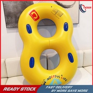 Taixer 8 từ Nhẫn đôi phao bơi tròn ống Phao bơi đồ chơi bơm hơi Phao bể bơi bơm hơi cho kỳ nghỉ nước