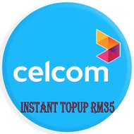 {{No Pin Direct Topup Only}} Celcom Prepaid Top Up RM35 [[[[ INSTANT TOP UP ]]]]