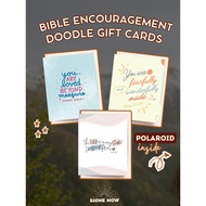 Doodle Bible Verse Encouragement Christian Card – Personalized Gift Idea