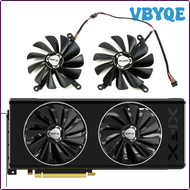 VBYQE 1SET NEW CF1010U12S RX 5700XT、RX-57XT86OD GPU Fan，For XFX RX 5700XT、RX 5700、RX 5600XT、RX 5500XT Video card cooling fan ALFIB