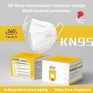 SOMO HOME KN95 Face Mask 40pcs | 5-Ply 3D Design | 95% Protection | CE/FDA Certified | SG Seller

